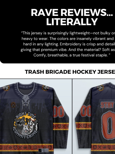freedomravewear newsletter: Trash Brigade Final Call