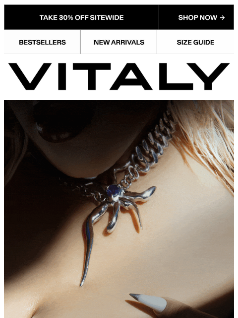 vitalydesign newsletter: VITALY x MALEEKA MOSS