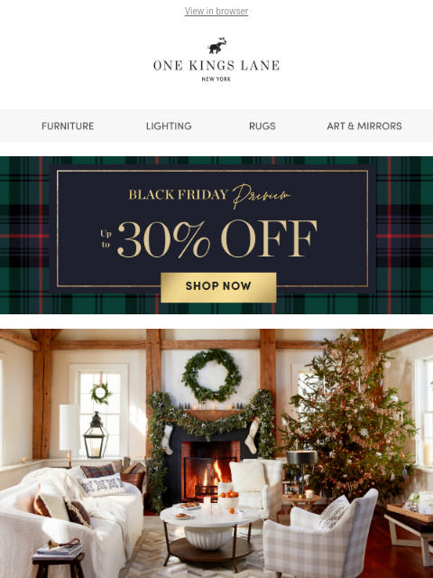 onekingslane newsletter: Ready to Ship ✅ Up to 30% off ✅