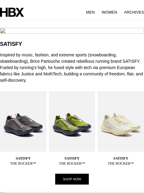 hbx newsletter: RUN IN STYLE: BRANDS YOU DON'T WANNA MISSED OUT ON