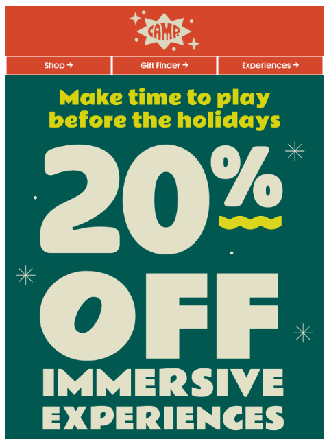 20% OFF Immersive Experience Tickets! 🎁 🎟️ ͏ ͏ ͏ ͏ ͏ ͏ ͏ ͏ ͏ ͏ ͏ ͏ ͏ ͏ ͏ ͏ ͏ ͏ ͏ ͏ ͏ ͏ ͏ ͏ ͏ ͏ ͏ ͏ ͏ ͏ ͏ ͏ ͏ ͏ ͏ ͏ ͏ ͏ ͏ ͏ ͏ ͏ ͏ ͏ ͏ ͏ ͏ ͏ ͏ ͏ ͏ ͏ ͏ ͏ ͏ ͏ ͏ ͏ ͏ ͏ ͏ ͏ ͏ ͏ ͏ ͏ ͏ ͏ ͏ ͏ ͏ ͏ ͏ ͏ ͏ ͏ ͏ ͏ ͏