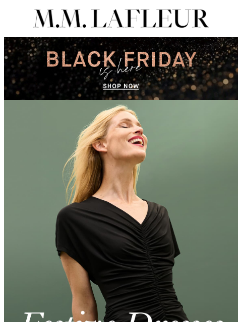 mmlafleur newsletter: 'TIS THE SEASON to play dress-up.