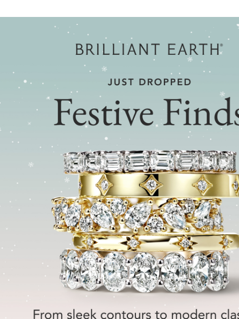 brilliantearth newsletter: NEW: The wedding rings you asked for