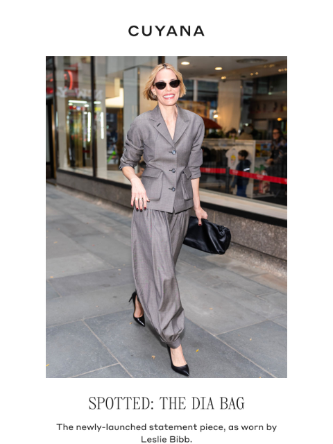 cuyana newsletter: A Celebrity Favorite