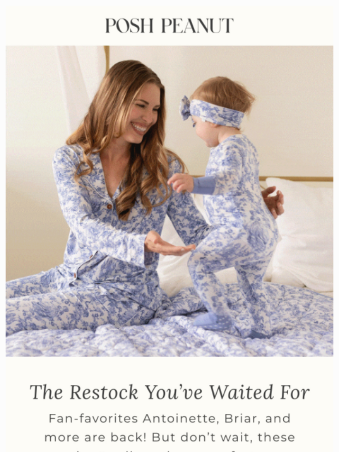 poshpeanut newsletter: 💖 RESTOCK! Your Favorites Are Back!