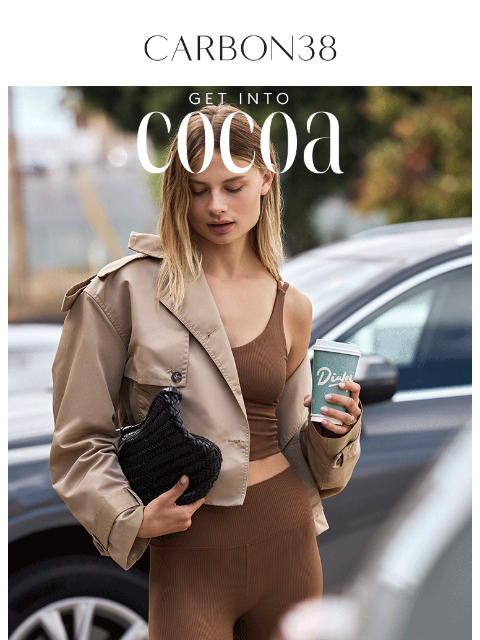 carbon38 newsletter: Get into Cocoa ☕