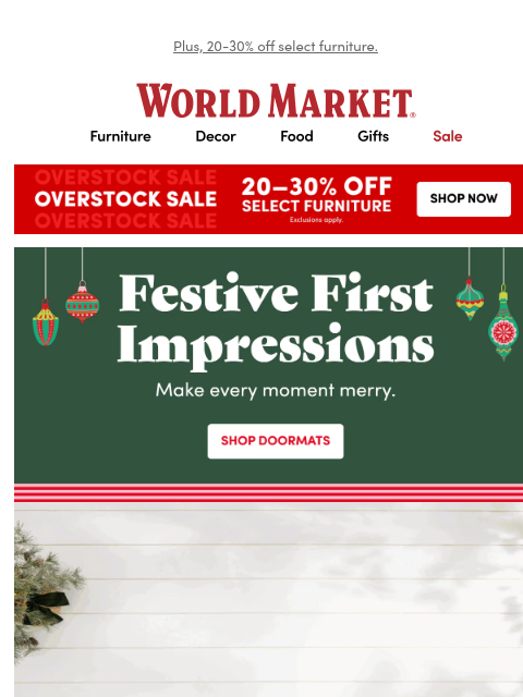 emailworldmarket newsletter: 🤩 Get ready to impress your guests.