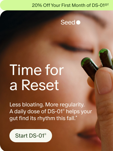 seed newsletter: Your gut, restored.