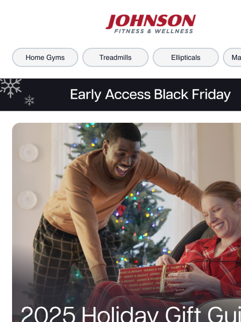 johnsonfit newsletter: From Home Gyms to Recovery—Your 2025 Gift Guide Is...