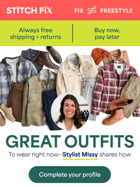 stitchfix newsletter: Easy outfits you can wear right now