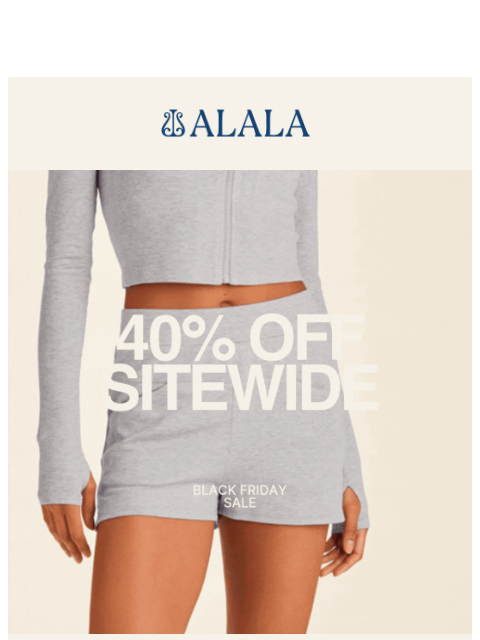 alalastyle newsletter: 🚨 40% OFF EVERYTHING: Styles Are Selling Fast