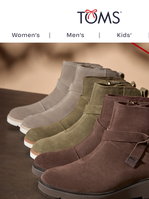 toms newsletter: 5 Days of Gifting Ending Soon: Save 30%
