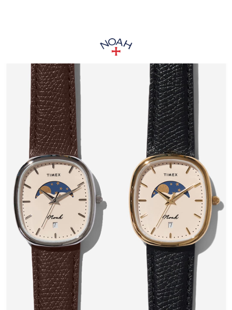 noahny newsletter: Noah x Timex Oval Moon Phase