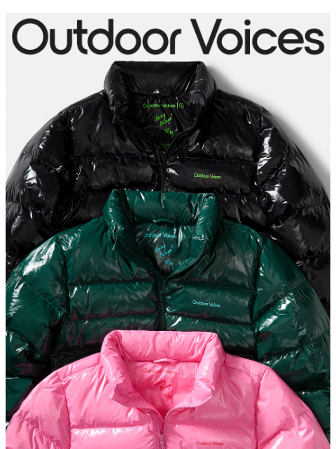 outdoorvoices newsletter: THE OV GIFT GUIDE IS HERE