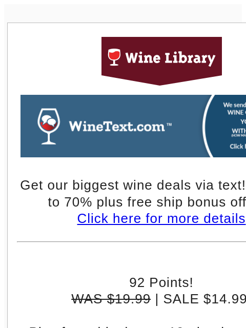 winelibrary newsletter: Santa Margherita fans look here! An amazing Pinot ...