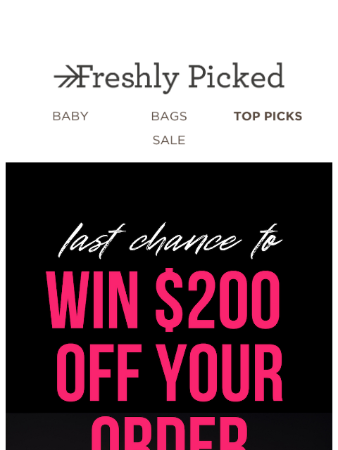 freshlypicked newsletter: 🌟 SALE STARTS TOMORROW! Are You Ready for up to 6...