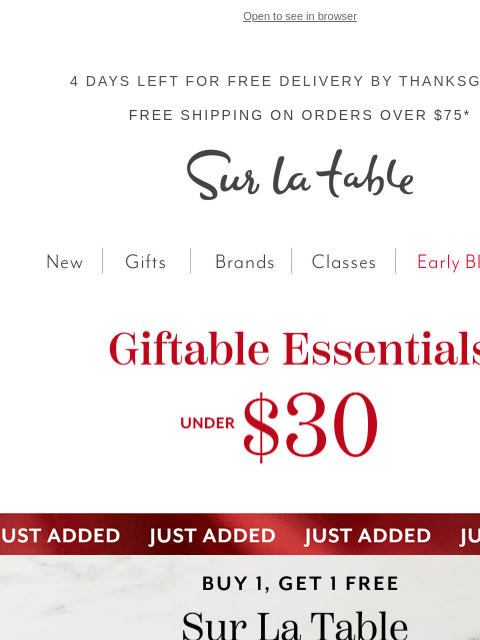 surlatable newsletter: 🎁 Top 5 Hidden Gems Under $30!