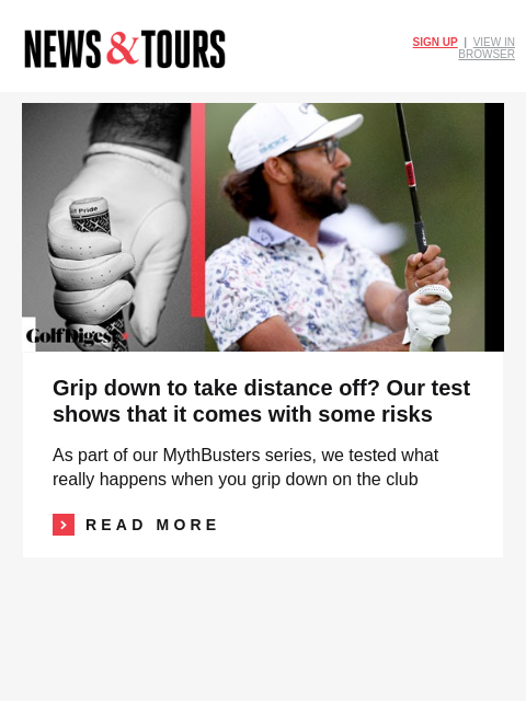 golfdigest newsletter: Charlie Woods’ latest impressive feat
