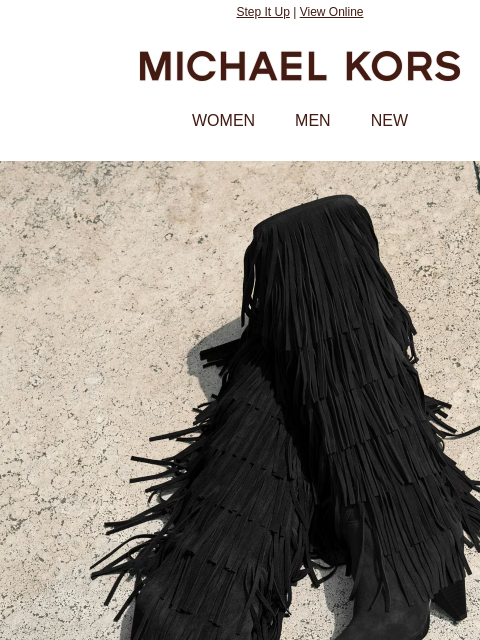 michaelkorsmail newsletter: “Cute Boots!” – Everyone When They See You In Thes...