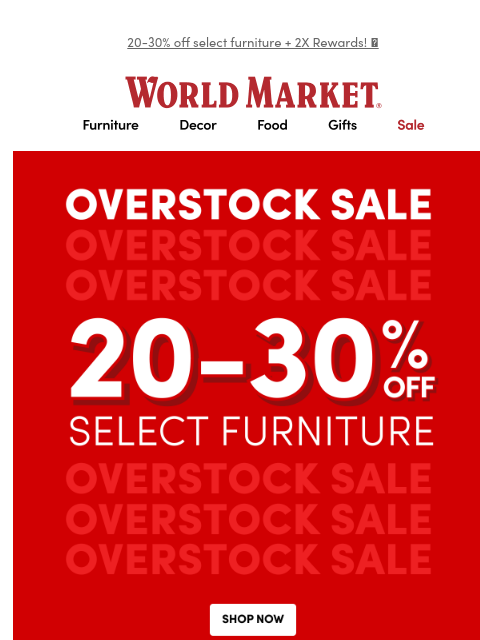 emailworldmarket newsletter: ❄️ON SALE: Your coziest holiday home ever