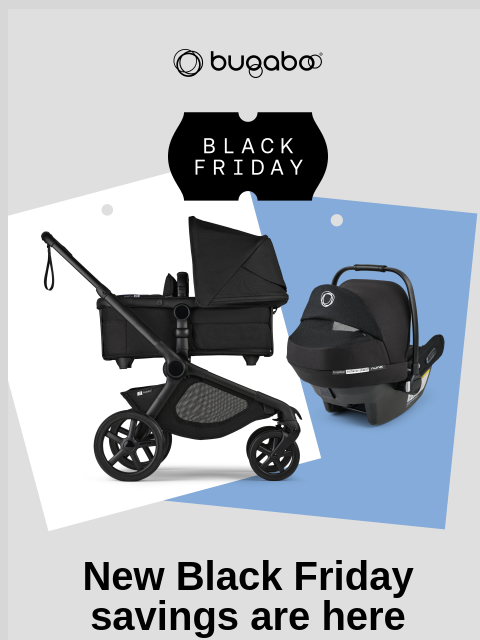 bugaboo newsletter: Up to 20% off bundles starts now