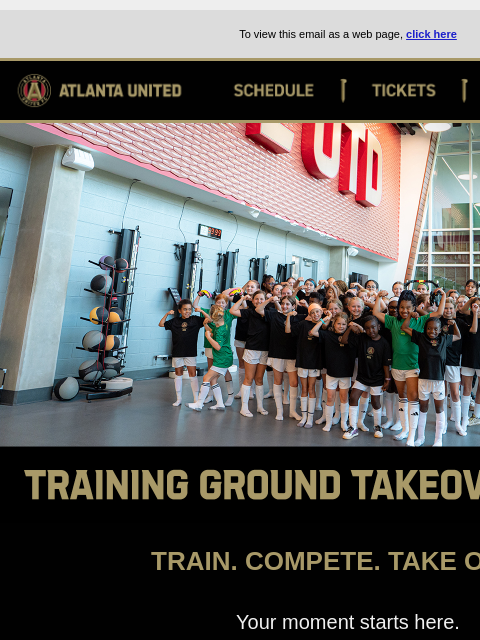 atlutd newsletter: Newest Youth Soccer Program