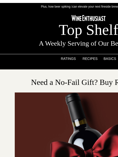 wineenthusiast newsletter: 🍾Great Champagne Doesn’t Need to Cost More Than $...