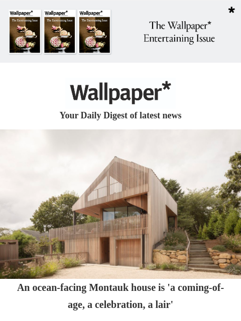 futureplc newsletter: Inside an ocean-facing Montauk house