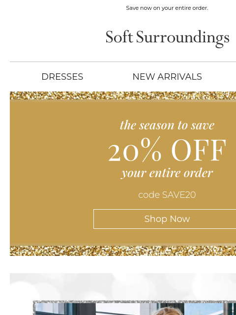 softsurroundings newsletter: The Season's Unstoppable Styles