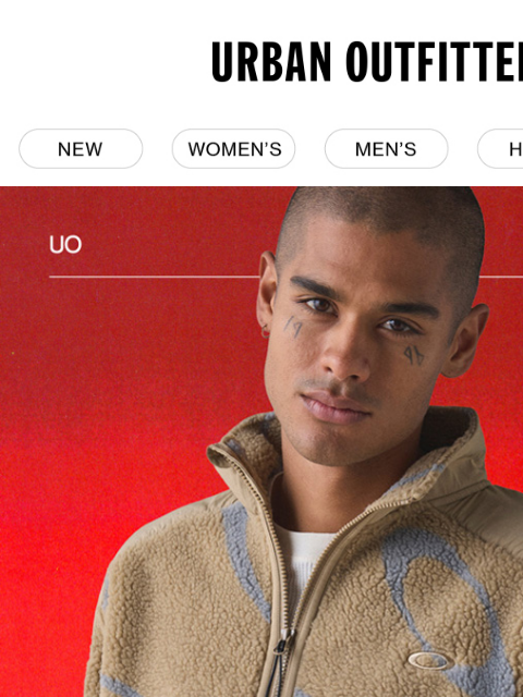 urbanoutfitters newsletter: tech the halls in new Oakley