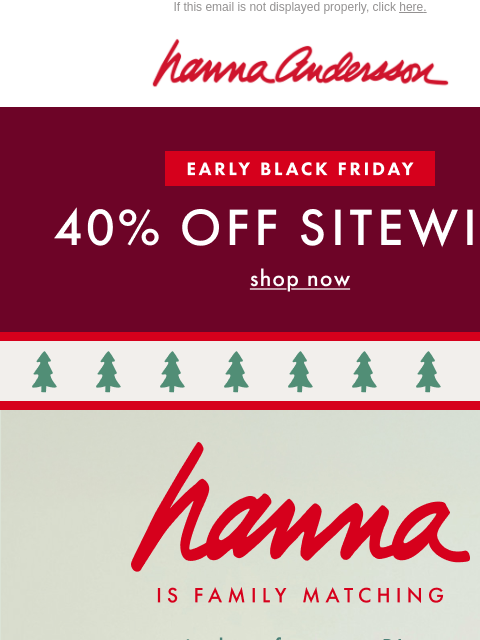 hannaandersson newsletter: Re-Stocked & GOING FAST