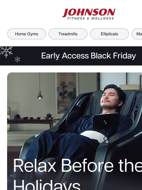 johnsonfit newsletter: Start the Holidays Relaxed, Not Rushed