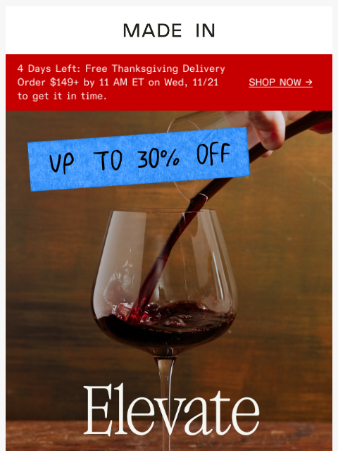 madeincookware newsletter: These “Absolutely Perfect” Glasses Are on Sale