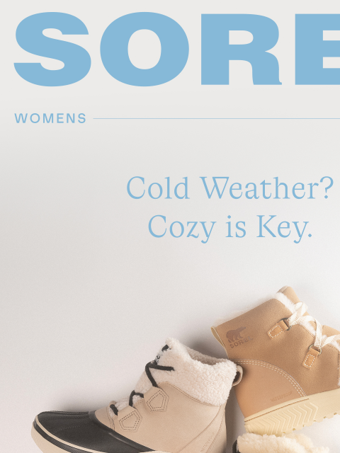 sorel newsletter: Our Coziest Picks for Cold Days
