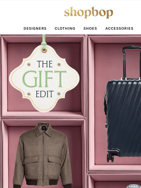 shopbop-mail newsletter: A gift for them, a gift for you
