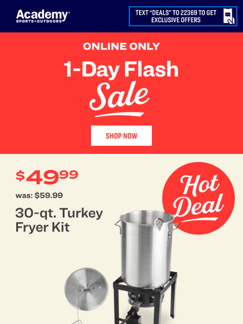 Gear up for turkey frying, from $49.99. ‌ ‌ ‌ ‌ ‌ ‌ ‌ ‌ ‌ ‌ ‌ ‌ ‌ ‌ ‌ ‌ ‌ ‌ ‌ ‌ ‌ ‌ ‌ ‌ ‌ ‌ ‌ ‌ ‌ ‌ ‌ ‌ ‌ ‌ ‌ ‌ ‌ ‌ ‌ ‌ ‌ ‌ ‌ ‌ ‌ ‌ ‌ ‌ ‌ ‌ ‌ ‌ ‌ ‌ ‌ ‌ ‌ ‌ ‌ ‌ ‌ ‌ ‌ ‌ ‌ ‌ ‌ ‌ ‌ ‌ ‌ ‌ ‌ ‌ ‌ ‌ ‌ ‌ ‌ ‌ ‌