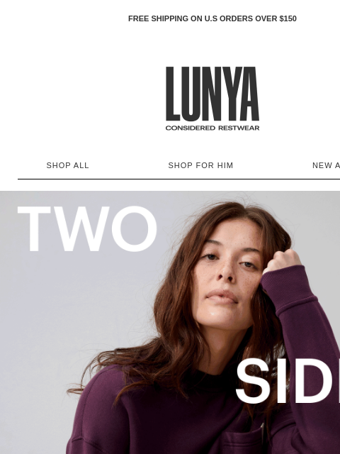 lunya newsletter: NEW SILKSWEATS™ ARE HERE