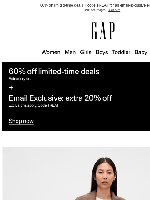 gap newsletter: New jackets. For everyone.