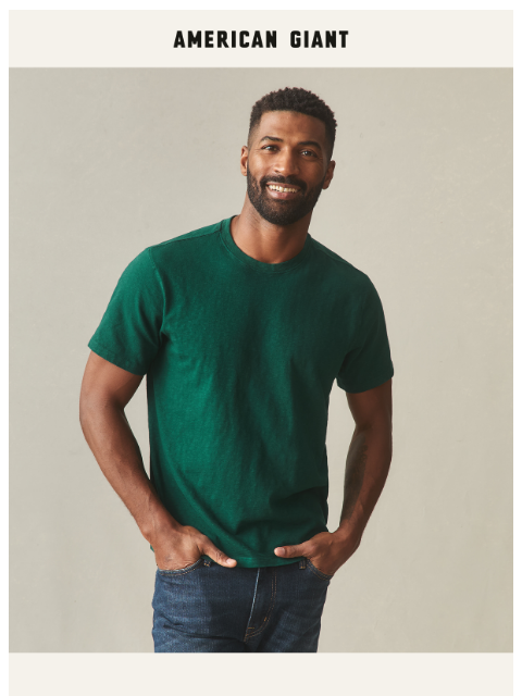 american-giant newsletter: Our Favorite Tees, In New Colors