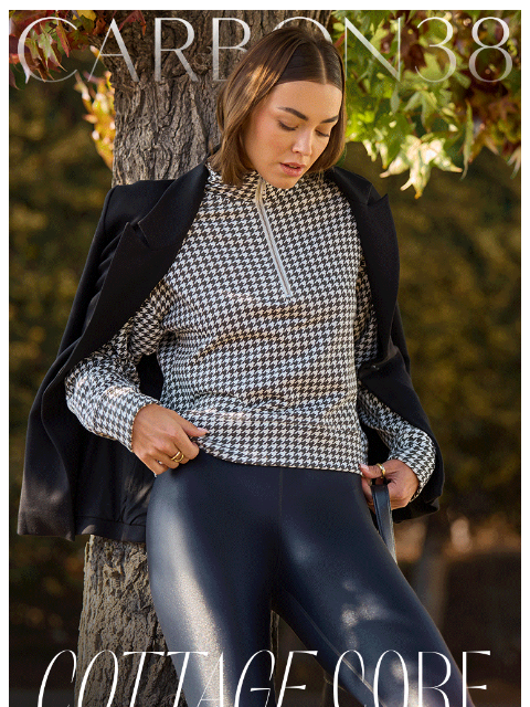 carbon38 newsletter: #CottageCore