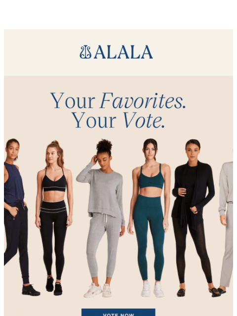 alalastyle newsletter: CAST YOUR VOTE: For Which Alala Favorites Are Comi...