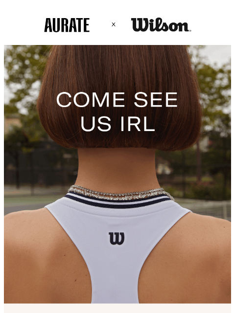 auratenewyork newsletter: WE’RE POPPING UP