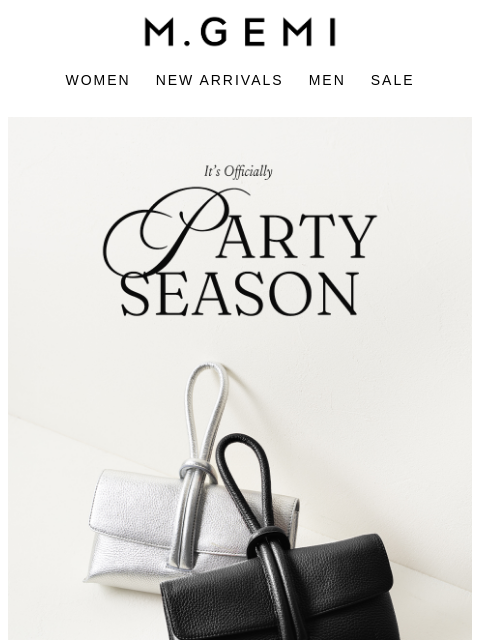 mgemi newsletter: Holiday Parties 🤝 Our Event Edit