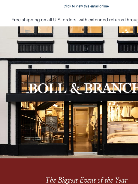 bollandbranch newsletter: 📍Early access to Black Friday is here