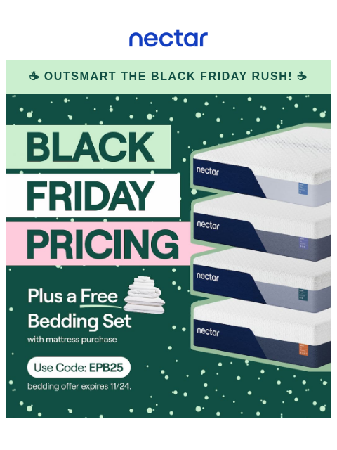 nectarsleep newsletter: Your Mattress Just Got a Free (VIP) Sidekick with ...