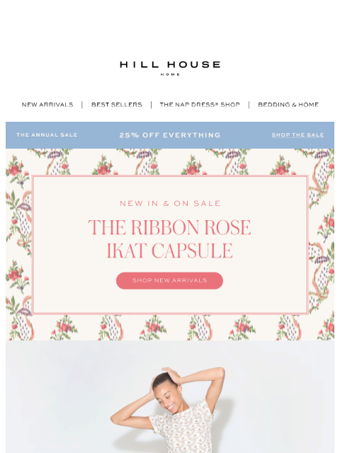 hillhousehome newsletter: SURPRISE! NEW IN & ON SALE