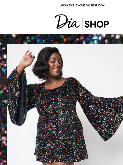 Shop this exclusive first look Dia & Co Shop Shop Now Style freedom through a life well-lived. TOPS DRESSES NEW ARRIVALS SALE Recipient: brands.news.subscription@gmail.com View in Your Browser Our