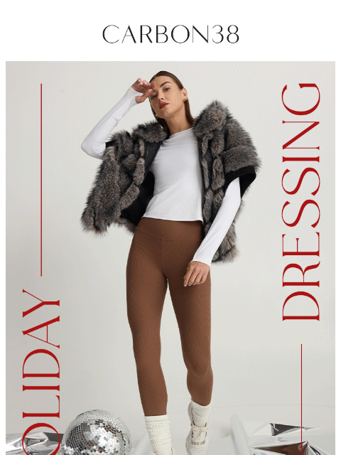 carbon38 newsletter: Re: Your Holiday Wardrobe