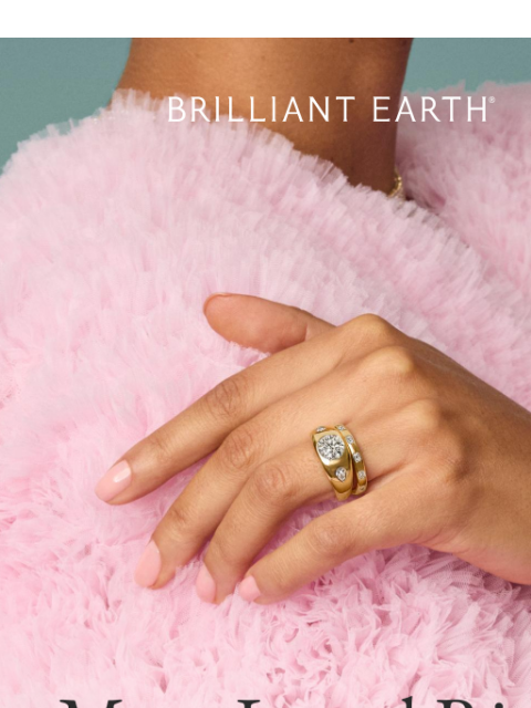 brilliantearth newsletter: Engagement rings with countless 5-star reviews