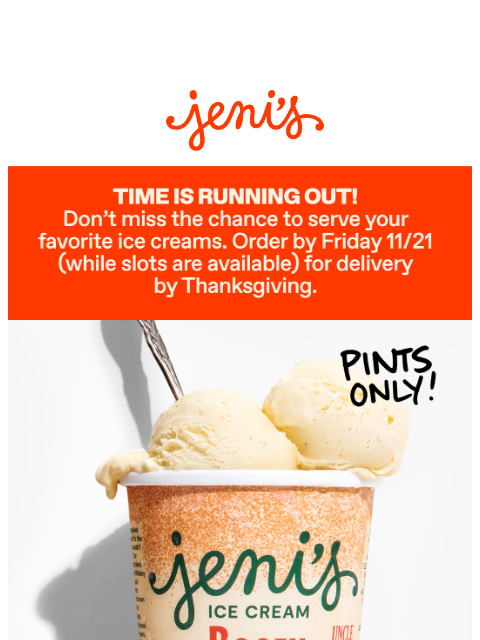 jenis newsletter: Back in pints: Boozy Eggnog!